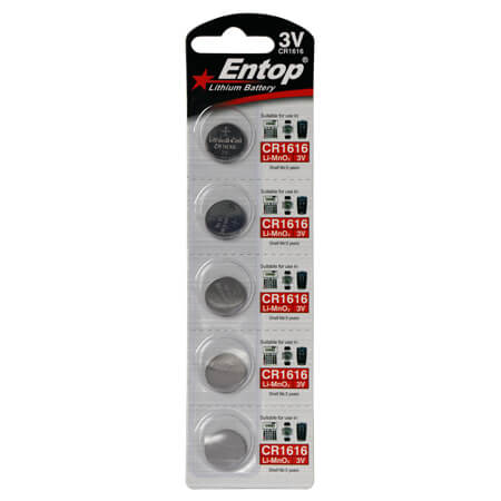 3V锂锰扣式电池 CR1616-5B 3V