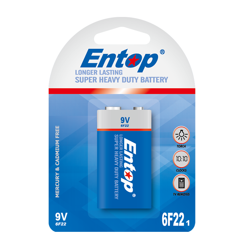 9V碳性电池 6F22-1B