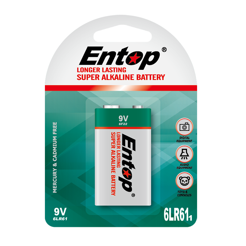 9V碱性电池 6LR61 9V